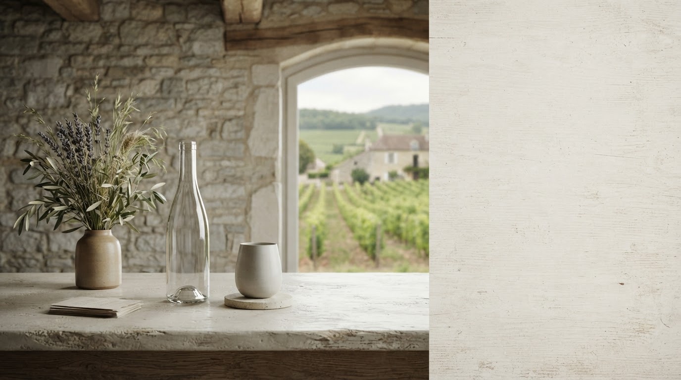 Clos Tresoriane - interface d'analyse financière pilotée par intelligence artificielle sur fond architectural en pierre naturelle